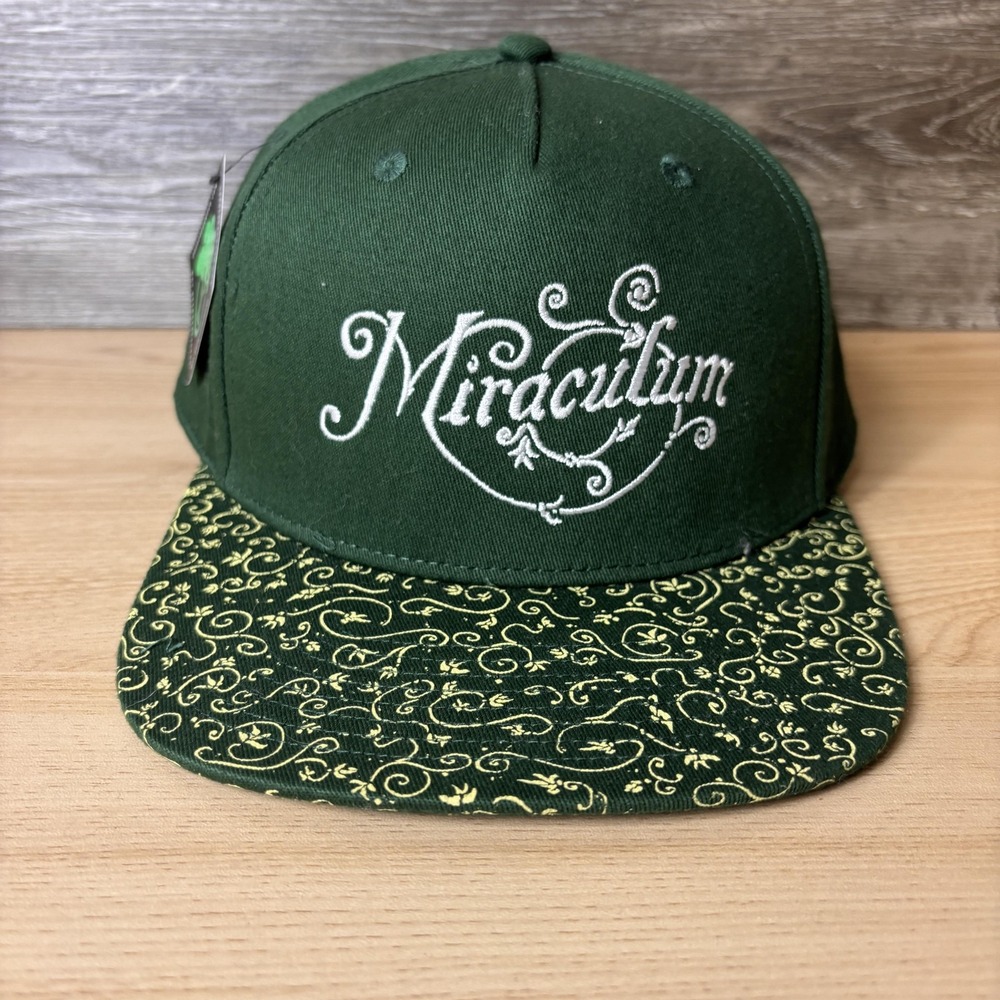 Pryes Brewing Hat Cap Snapback Green Miraculum Beer Mens NWT